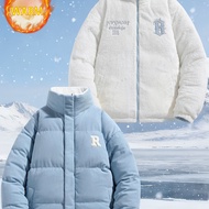 TEMU เสื้อแจ็คเก็ตผ้าฟลีซผู้ชาย [Shule Water OBM] มีปกคอแบบตั้งตรง พร้อมดีไซน์สายรัดและลายปักตกแต่ง 