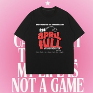 Babymonster T-shirt Hello Monster Merch Casual Streetwear Top