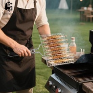 [Serenable] Grill Basket BBQ Grilling Basket Portable Cooking Tool BBQ Accessories Grill