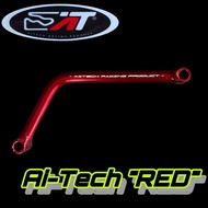 BREKET TIANG KNALPOT ALUMUNIUM ALMU MODEL L AITECH UNIVERSAL NINJA R SS RR BEBEK MATIC MIO BEAT HERE