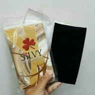 Borong Stokin Mesir Silvy Hitam 5 Pasang (Panjang)