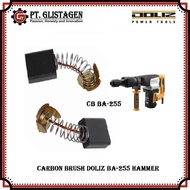 CARBON BRUSH Doliz BA255 Mesin Bor Rotary Hammer / CB DOLIZ BA 255