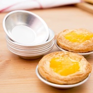 Aluminum Straw Tart Mould Pudding Mould (Reusable) Egg Tart Mould Pudding Mould (Reusable)
