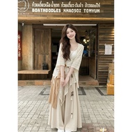 Bohemian Culotte Pants Set - Yunnan Travel Summer Beach Vacation Outfit