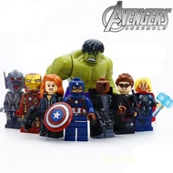 Betterservice 8PCS Marvel Super Heroes Avengers 2 Mini figures Toy Building Kit Toys Building Blocks Ultron time Hulk American Captain Iron man Action Figure Building Bricks for Children Ages 3+ Kids