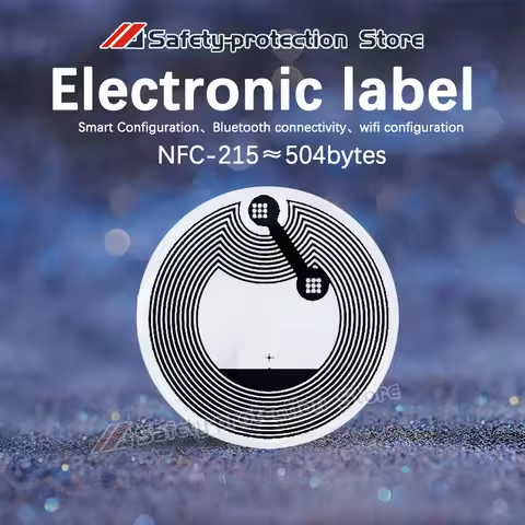 NFC sticker ntag215 chip sticker NFC induction tag sticker homemade music wall smart home switch sti