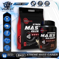 Bodybuild Xtreme Mass Gainer 6.6lbs Protein Gaine + free gift 🎁 original 100 %