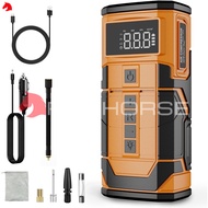 RED HORSE 6000cc Car Jumper Starter Air Compressor Jumper Kereta Start Tire Air Pump Emergency Start