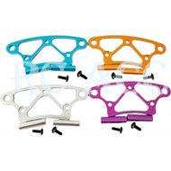 RC Car 102058 122058 (02009) Aluminum Front Bumper Upper Plate For 1:10 HSP 94101 94102 94122 94103 