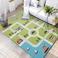 Kids Pattern 3D Printing Modern Design Carpet Living Room Carpet Ruang Tamu Kanak1