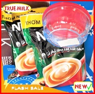Combo 2 Túi Cafe Nescafe Túi Xanh 46gói x 17g/Túi (Tặng Thố Thủy tinh cao cấp - Flash Sale) - Ca phe