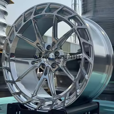 19 20 21 22 23 24Inch Forged Racing Car Wheels 5x112 6061-T6 Alloy Car Wheels Custom Polished Monobl