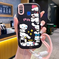 HP Phone Case for VIVO Y91 Y91i Y93 Y95 Y91C Y1S Y90 Case Cartoon Cute Rabbit Pattern Silicone Phone