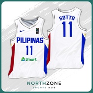 NORTHZONE Gilas Pilipinas 2021 Jersey Full Sublimated Basketball Jersey, Jersey For Men (TOP)