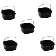 5X Air Fryer Electric Fryer Accessory Non-Stick Baking Dish Roasting Tin Tray for Philips Hd9232 Hd9233 Hd9220 Hd9627