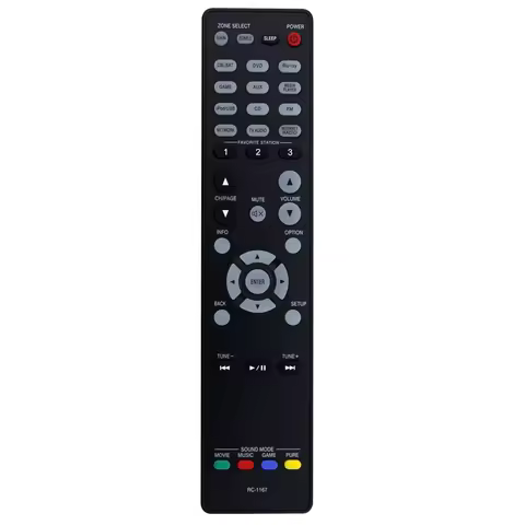 Y45A-Remote Control RC-1167 Replace for Denon AV Receiver AVR-2113 AVR-2113CI AVR-1913 AVR-2313CI AV