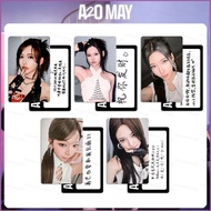 HT2 5PCS/Set A2O MAY QUCHANG LOMO Card 1ST EP PAPARAZZI ARRIVE Postcards Collection Stars Peripheral