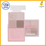 [KOREA]  I'm meme Multi Cube Shadow Palette,1pc / Korean 10 Peach Shades Eyeshadow Palette