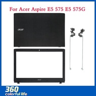 【reday stock】New Laptop Cover Case For  Aspire E5-575 E5-575G E5-523 E5-553 TMTX50 TMP259 LCD Back Cover Front Bezel Hin