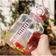 1000ML water bottle, school water bottle, play water bottle, sports water bottle++ with free sticker