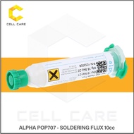 POP707 ALPHA SOLDERING PASTE FLUX 10cc (white)