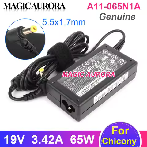 Original New CHICONY A11-065N1A Power Adapter 19V 3.42A 65W For ACER ASPIRE S3 MS2384 MS2273 MD7820U