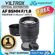 Viltrox AF 85mm F1.8 II AF Auto Lens Portrait Fixed Focus Lens for Fujifilm X-Mount