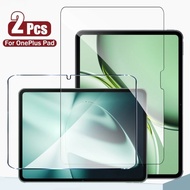 1-2PCS HD Glass Film For OnePlus Pad 3 2 Pro Lite Go Tablet Tempered Glass Screen Protector For OneP