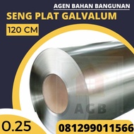 Seng Talang Galvalum (0,25/0.25) 120/1219 Anti Karat (1 Coil = 4000Kg)