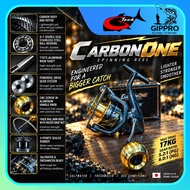 G-TECH REEL CARBONONE SPINNING REEL  6+1 BALL BEARING CARBON BODY AND ROTOR
