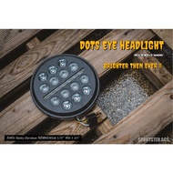 **** Dots Eye LED 5.75" For Sportster Dyna Softail HD Harley-Davidson IRON883 48 Forty-Eight M8