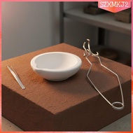 [szxmkj2] Crucible Tongs Set High Heat Resistant Metal Melting Kit Crucible Melting Tool for Jewelry