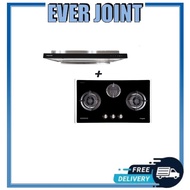 Mayer BUNDLE: MMGH773HI 78CM GAS HOB + MMSI903OT SLIMLINE HOOD