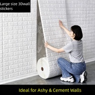 3D Wall Sticker Pelekat Dinding 3D WaterproofMoistureproof Decor Home