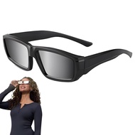 Solar Eclipse Safety Glasses UV Blocking Solar Eclipse Viewing Glasses Portable Glasses for Partial 