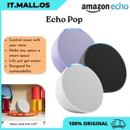 Amazon Echo Pop | Full sound compact smart speaker with Alexa