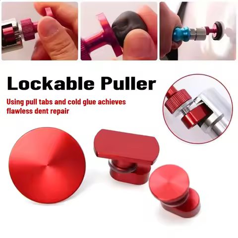 3Pcs Lockable Puller Adjustable Automotive Dent Repair Tool Gasket Aluminum Thickened Drawing Plate 