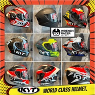 KYT TT-Course Full Face Helmet - Matte Black / Space Monkey / Masia Winter Test / Super Mario Replic