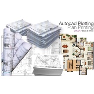 Plan Printing A2, A1 or A0 for submission or construction ( HATCH COLOR)