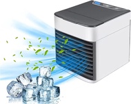 [2075B] Mini Air Cooler,Mobile Air Conditioner Fan,Portable Air Conditioner,Personal Cooler Desktop Portable Small Evaporative Air Cooler, Humidifier &amp; Purifier for Room,Office,Kitchen,Car,Home