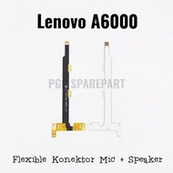 Original Flexible Connector Mic Speaker Lenovo A6000 - Flexibel