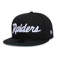 New Era Las Vegas Raiders Script OTC Black 9FIFTY Snapback Cap