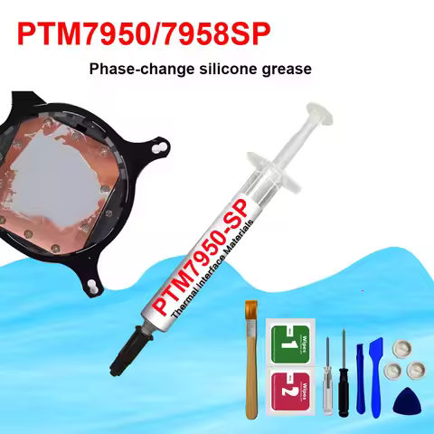 For Honeywell PTM7958SP Thermal Grease Computer Laptop CPU Graphic Card GPU Phase-change Conductive 