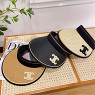 100% Original Luxury Letter Cel*e Sun Bucket Hat Woman Caps Man Visors Sunbonnet Printed Sun Hat Fas
