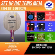Yinhe N11S OFF Dawei Palio Yinhe Assembled Pingpong Table Tennis Bat Package