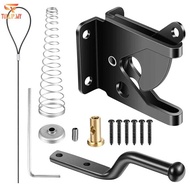 Carbon Steel Lock Self-Locking Fence Gate Latch Lock With Spring Cable New Design Gate Latch
