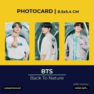 Photocard BTS Back To Nature