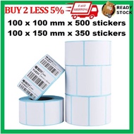 Thermal Printer Label Paper Sticker Barcode Packaging Polymailer Carton box