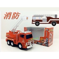 FIRE TRUCK WITH LIGHTS AND SOUNDS FIRE ENGINE SPINNING TOY TOYS TOYPALACEPH