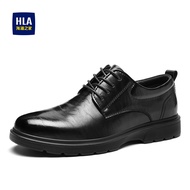 HLA | Leather Elevated Derby Shoes